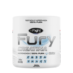 Creatina Micronizada Fury 300g 100% Pura